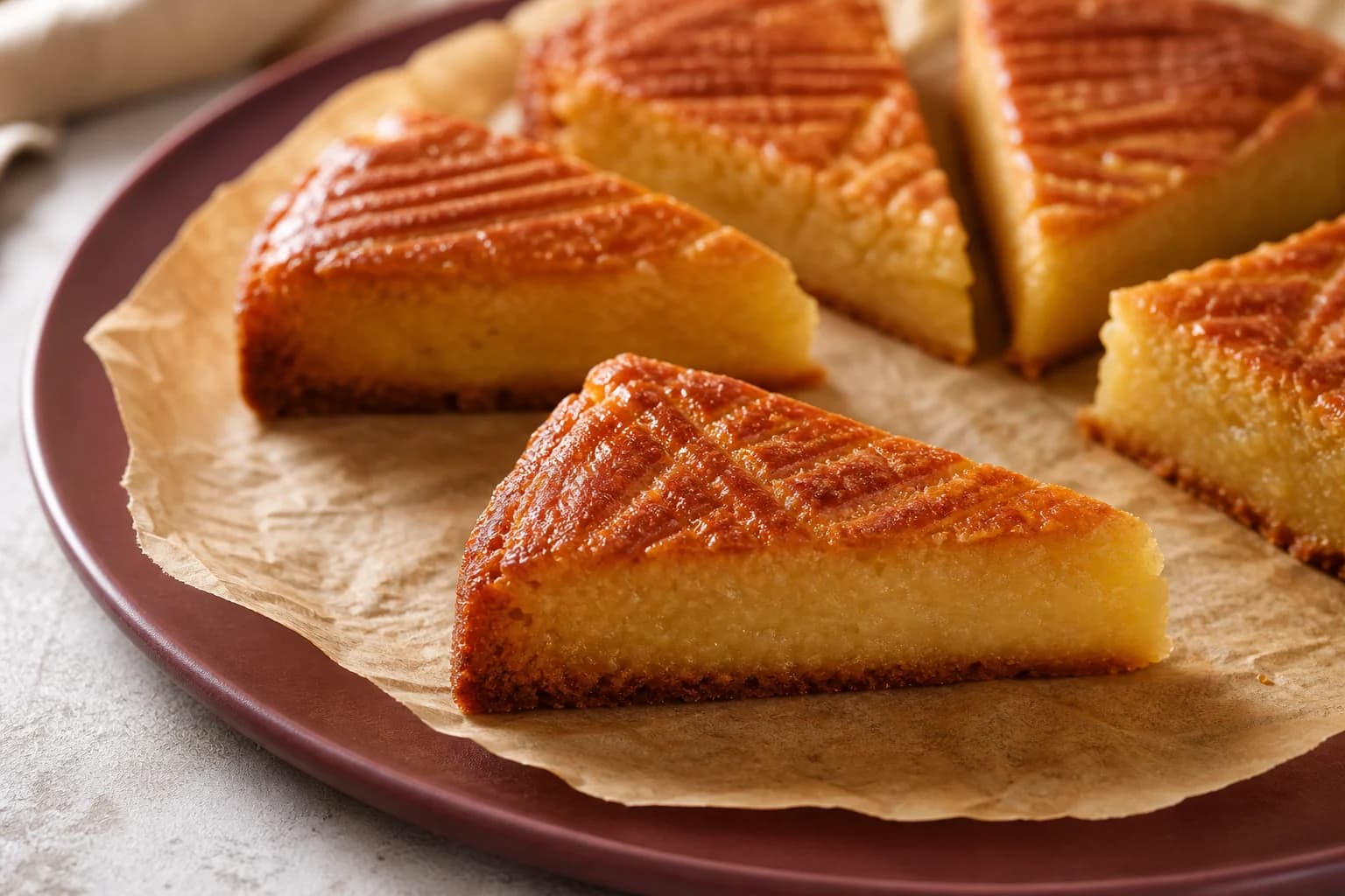 Klassieke boterkoek bakken resultaat